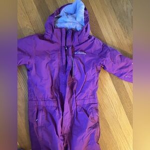 Columbia one piece snow suit size S(8)